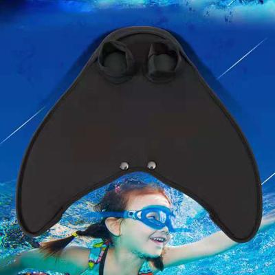 Mermaid Swimsuit Fin Plastic Diving Fins Swimming Training Fins Professional Snorkeling Flippers Leg Strength Building Kids Swimming Flipper