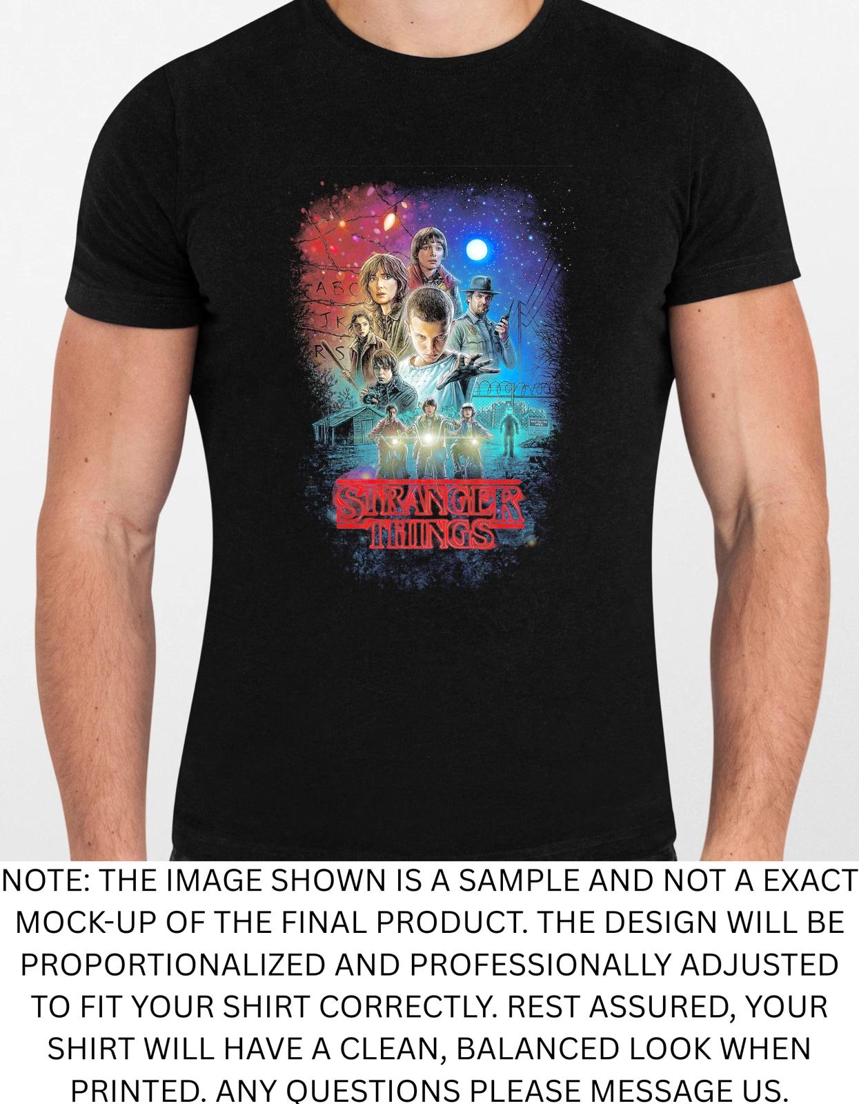 Men s and Women s T-shirts Stranger Things02 Graphic XL