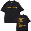 T-shirt Classique Rivalité Chauffée Citation « Viendrais-tu dans mon chalet ? » T-shirt Hommes Femmes Mode Décontracté T-shirts Surdimensionnés Streetwear