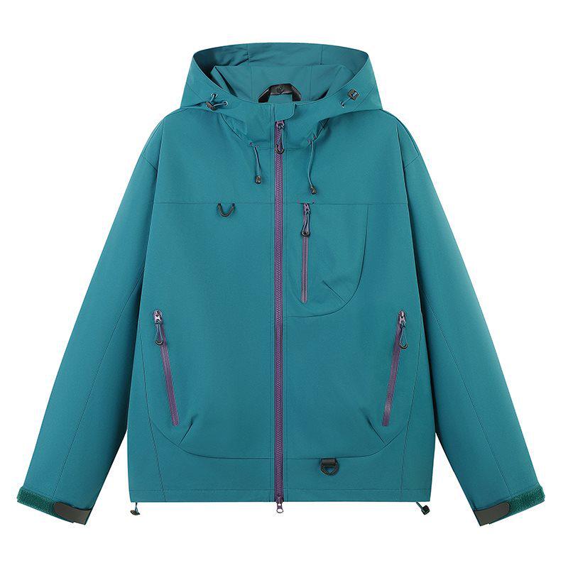 

Trendy Unisex Casual Men s Hooded Windbreaker for Spring and Autumn Large