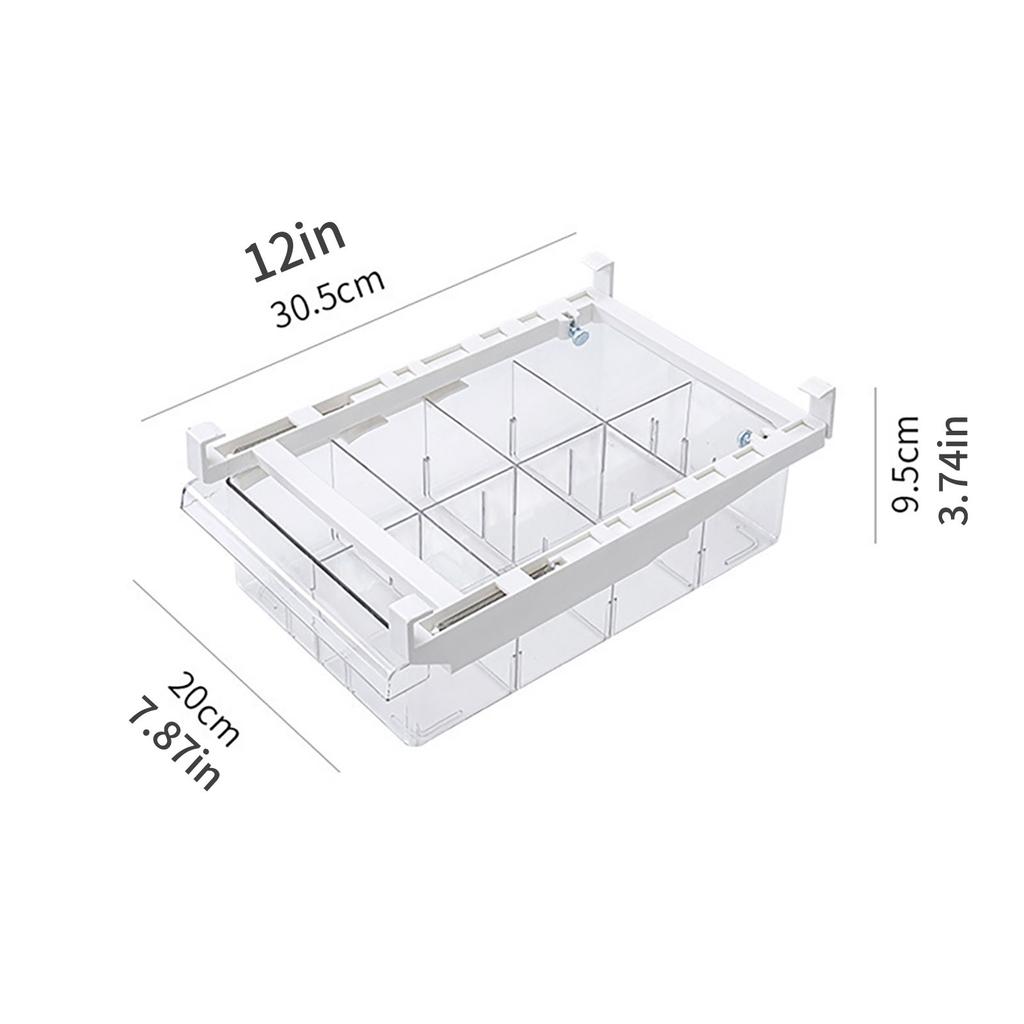 Household multifunctional refrigerator storage box, drawer type food storage box