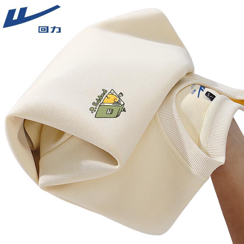 Warrior Unisex Shiba Inu Print Round Neck Sweatshirt M