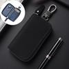 New Leather Keychain Men Women Key Holder Organizer Pouch Large Capacity Car Key Wallet Housekeeper Key Case Mini Card Bag