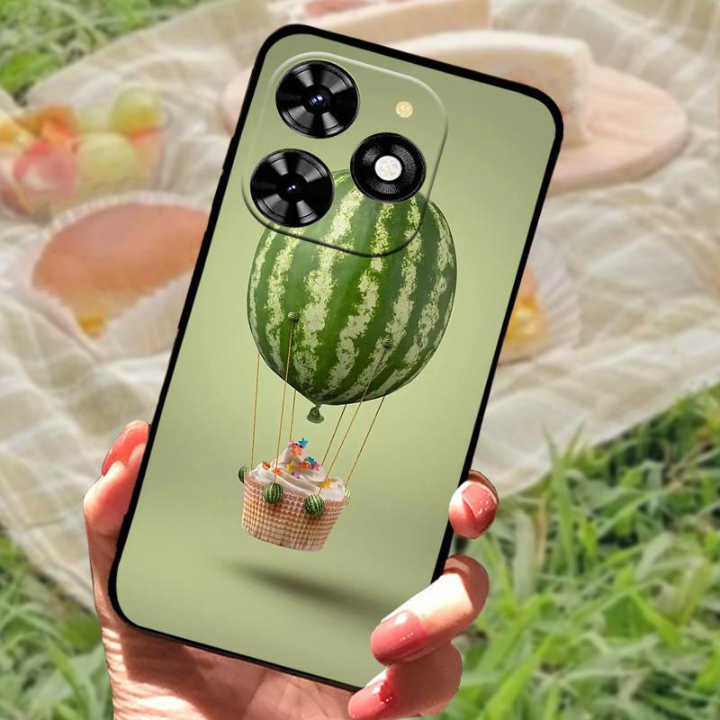 For Tecno Spark 20 20C Case Cover Silicone Soft Marble Black Bumper Funda Coque for Tecno Spark 20 Pro Protective Shells Spark20