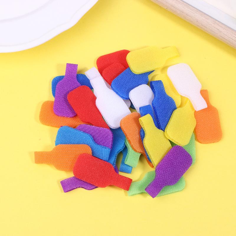 1Set Colored Cable Ties For Cable Marking, Organization, And Identification, Durable And Easy To Use, Capable Of Writing
