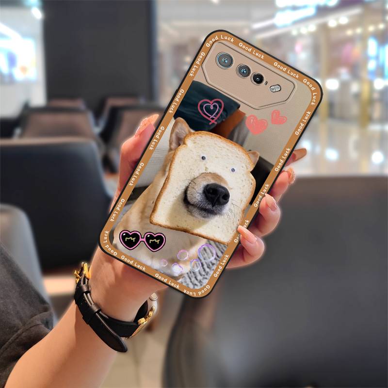 Kryt Full wrap Soft case pro Asus ROG Phone7 Protiprachový Protinárazový Vodotěsný Odolný proti nečistotám Graffiti TPU Roztomilý