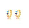 Stainless Steel Star Hoop Earings For Women Trend New In Luxury Gold Earrings Ear Jewelry Gift pendientes mujer