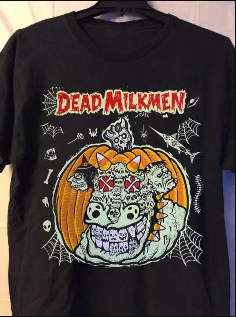 

Dead Milkmen Christmas Tee Short Sleeve Gift Fan T-shirt size S-5XL Unisex T-Shirt M