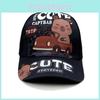 Capybara Kids Baseball Cap With Sun Protection Cotton Material For Summer Sunshade