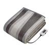Sugiyama Premium Boa Electric Blanket with Throw 190 x 140 Wide Made in Art Stripe (Combined Blanket), cm, Size, Japan, SSW20KW10(AS),