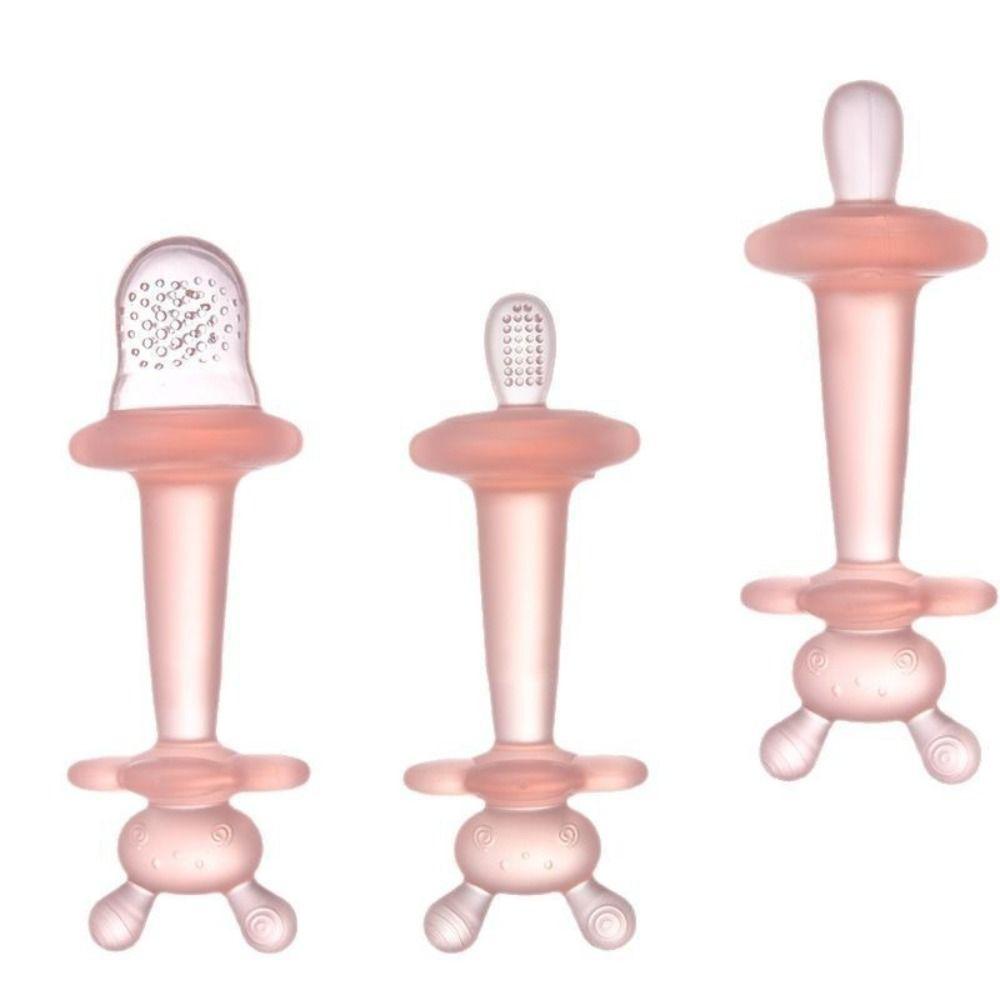 Silicone Hand Teether Washable Kids Teething Toys Comfortable Teether Gloves  For Infant