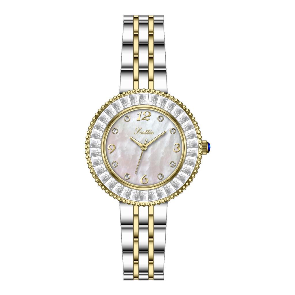 9691B Women'S Watch Steel Belt Full Of Diamonds Watch Women'S High Value