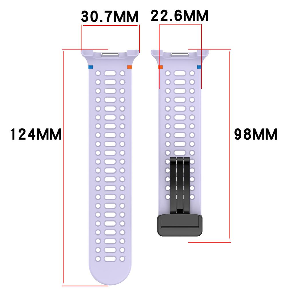 Magnetic Silicone Watch Buckle Strap for Samsung Galaxy Watch 8 Classic 46mm Band for Galaxy Watch 8 44mm 40mm Accessories