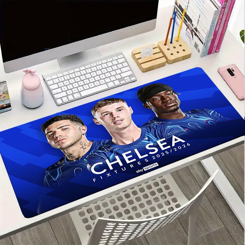 Chelsea Football Club Crest Mouse pad, Gaming Mouse Pad, keyboard pad, Desk Decor for computer notebook Fan Gift Birthday Gift