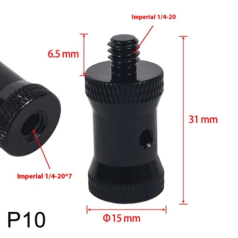 Thread Reinforce Camera Conversion Screw Adapter For Camera Tripod Ballhead Projector Bracket - 1/4 To 3/8 M4 M5 M6 M8 M10