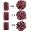 80# 120# 180# Electric Nail Machine Nail Drill Bits Nail Art Sanding Bands UV Gel Acrylic Polish Remover for Nail Accessory Tool