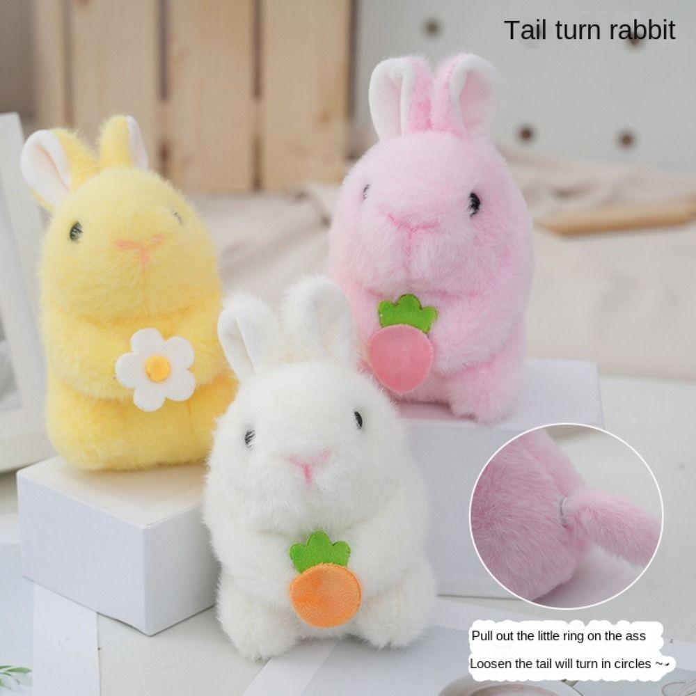 Stuffed Animals Rabbit Plush Keychain Anime Doll Rabbit Plush Keyring  Birthday Gifts