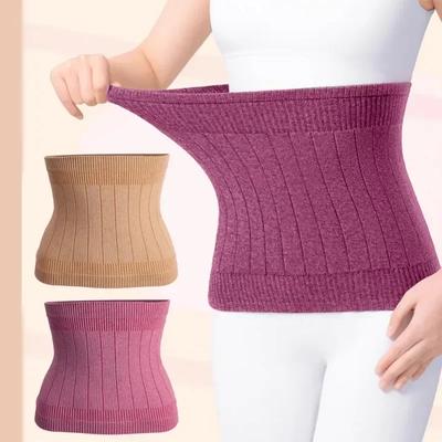 Weiblicher elastischer unterer Rücken, Bauch, Taille, warmes Band, selbstklebender Nierenschutz, eingewickelter Winter-Lang-Taillenstützgürtel