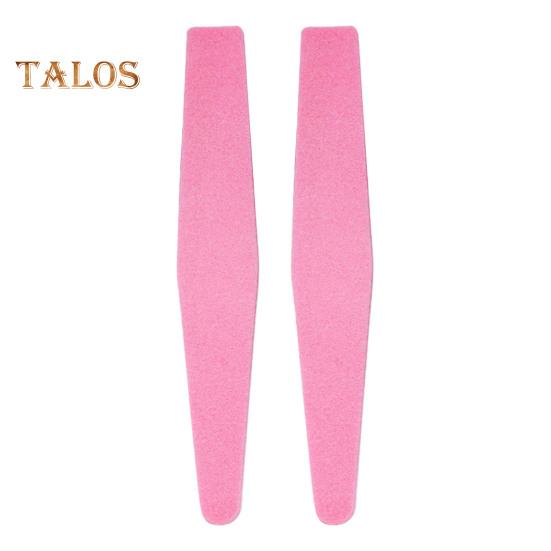 

2 шт. буферы для ногтей толстые педикюрные без вреда универсальные наждачные доски пилочки для ногтей вещи для маникюрного салона розовый