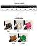 2023 Retro Casual Winter Tote: Large Capacity Solid Color Diamond Lattice Underarm Bag