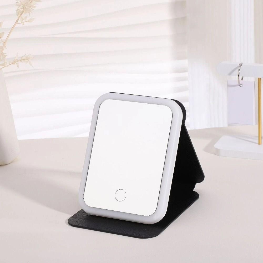 Charging Makeup Mirror Touch Table Makeup Mirror Creative Desktop Cosmetic Mirror  Dressing Table