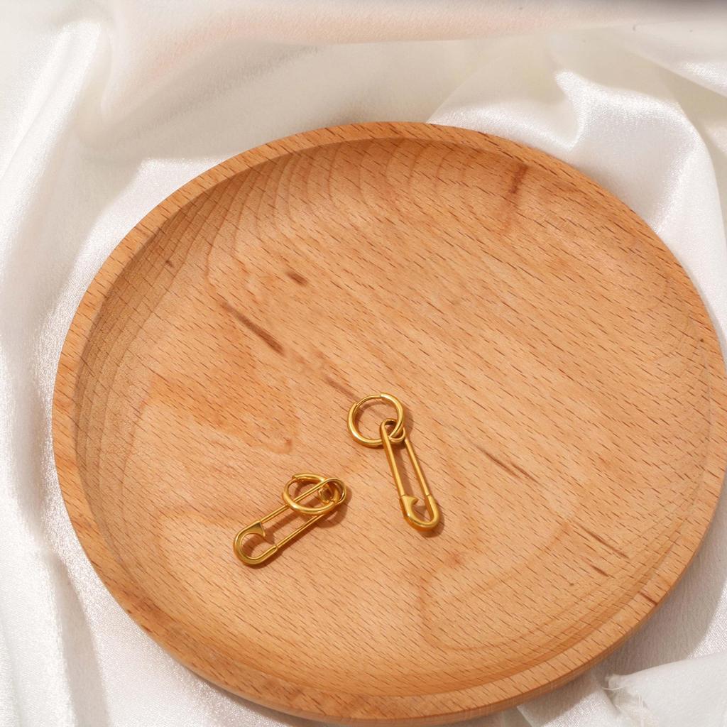 High-End Trendy Paperclip Earrings: Creative, Fashionable DIY Women's Accessories In Instagram Style