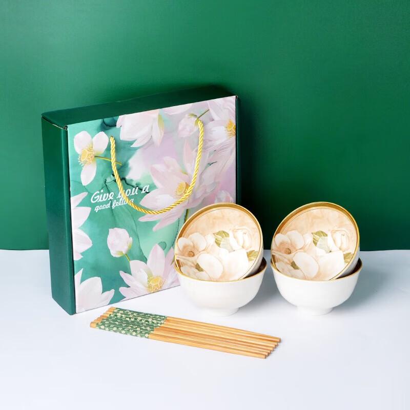 Jinmingli Zestawa Ceramicznej Zastawy Stołowej Camellia Love