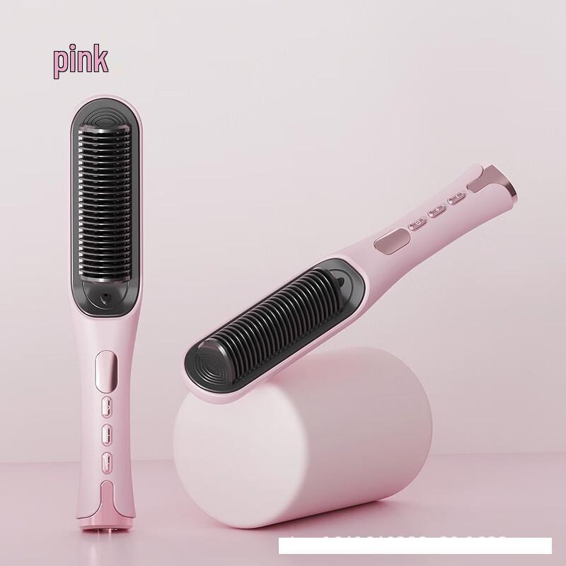 Baiduoyang LCD Hair Straightener & Curler Brush