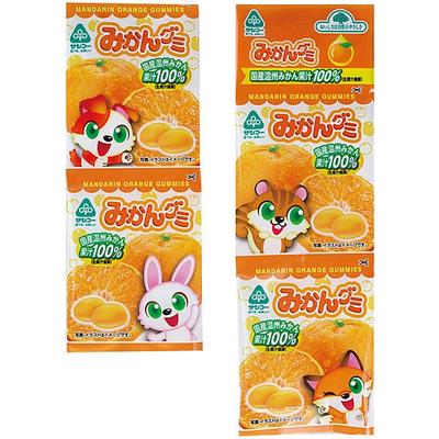 Sanko Gummy Oranges 80g (20g X 4) No Coloring or Flavoring Agents Are used.No Coloring or Flavoring No Coloring or Flavoring Agents Are Used.