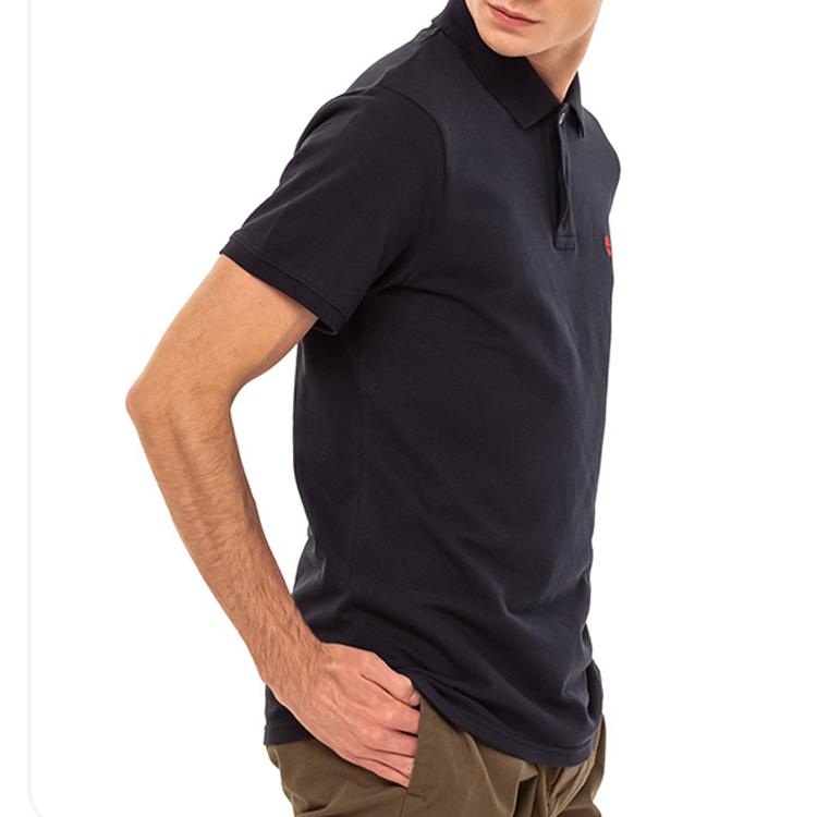 Timberland Breathable Classic Short Sleeve Polo Shirt Men Tops Deep-Navy A1S2N433