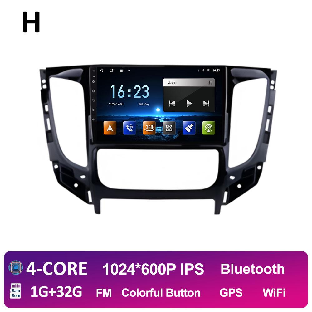 

Автомобильный мультимедийный видео радиоплеер для Mitsubishi Pajero Sport 3 L200 5 Triton 3 2015 2016 2017 - 2019 Беспроводное головное устройство Carplay