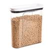 Space Saving Designs Sealed Grains Bin for Freshness Portable for Home Use and Office Supplies Pantrys Organization