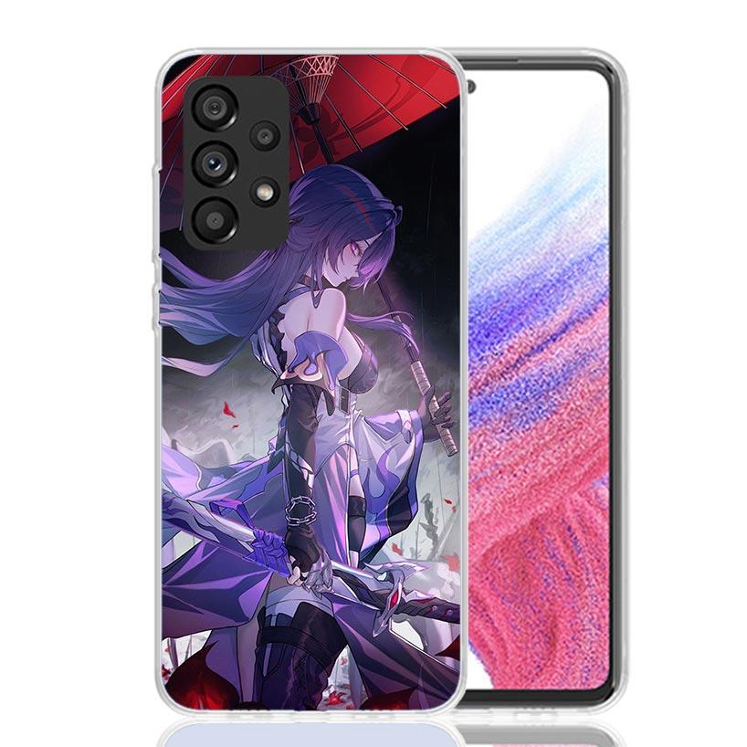 Honkai Star Rail Acheron Phone Case for Samsung Galaxy A17 A16 A15 A14 A13 A57 A56 A55 A54 A53 A37 A36 A35 A34 A33 A26 A25 A24 A