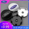 Adesivo per Auto Ford 4pz 56mm 60mm Logo Ford Emblema Auto 3D Copricerchi Centrali Ruota Adesivo Copri Tappo Mozzo Cerchio Auto Refit Stile Badge Antipolvere