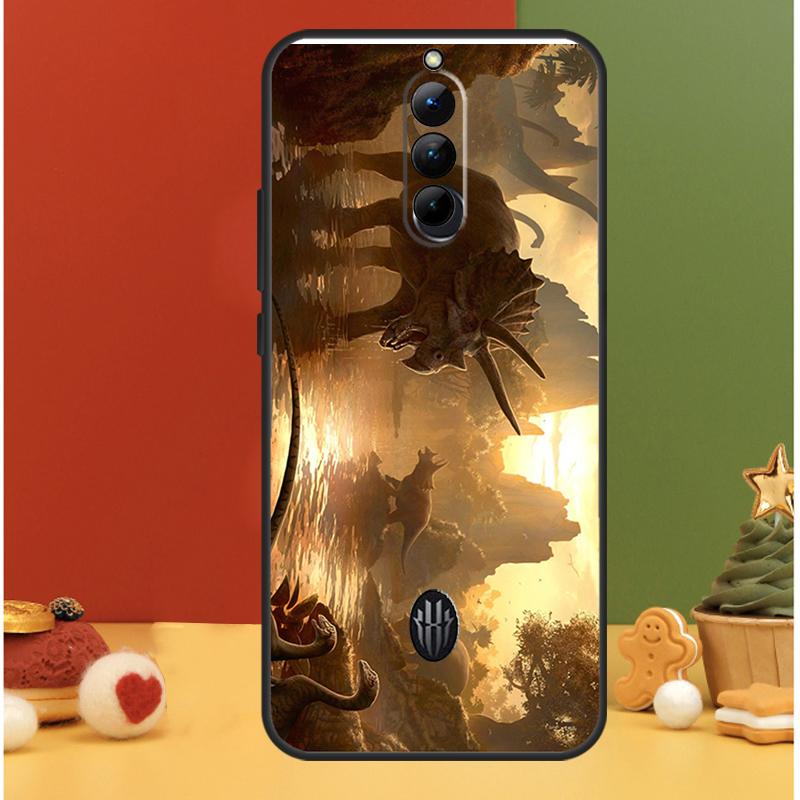 Dinosaur Case For ZTE Nubia Red Magic 11 Pro Plus 8 9 10 8S 9S 10S Pro Plus 6S 7S 7 Pro 10 Air Cover