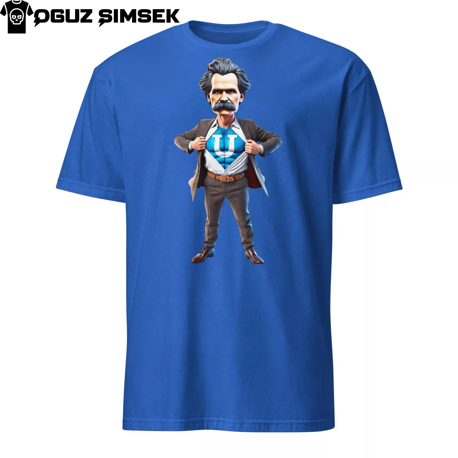Nietzsche Übermensch T-Shirt Mens Womens Tees Top | Superhero Design | Unisex S-3XL S