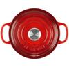 Чугунная жаровня Le Creuset Signature круглая 18 см вишнево-красная 1,8 л (21177180602430)