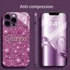 Colorful For Electroplated Glass Phone Case For iPhone 17 16 15 14 13 12 11 Pro Max Plus 16E 17Air Cover