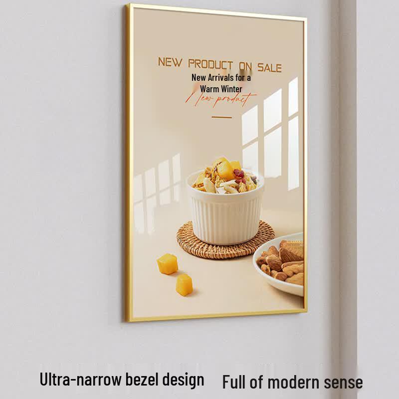A3 Wall-Mounted Punch-Free Acrylic Display Frame