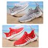 Plus Size Shoes Seventeen Color Couple Popcorn Bottom Men's Shoes Breathable Mesh Peplum Casual Flyweave Sneakers