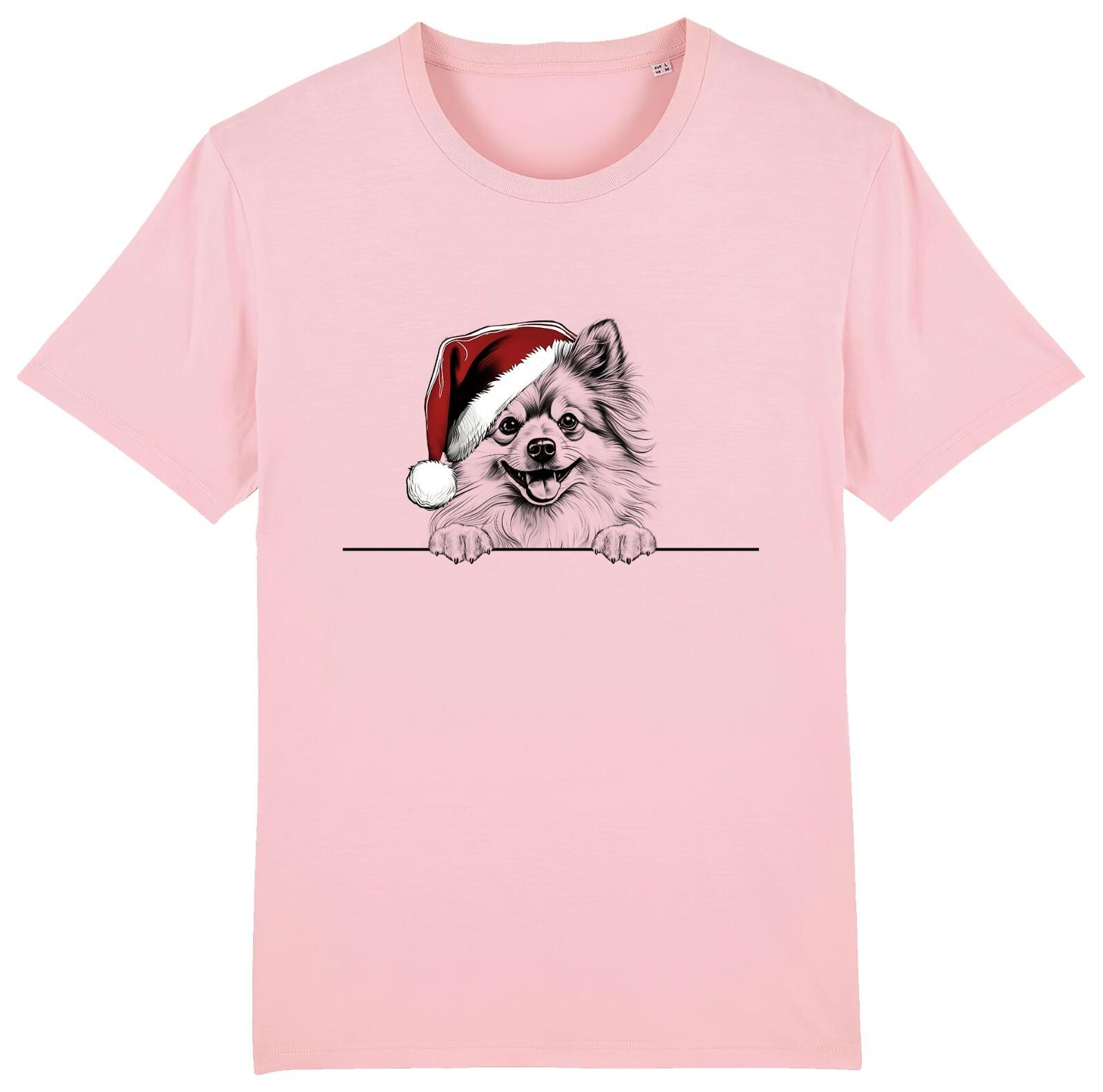 POMERANIAN Christmas Dog T-Shirt Mens Womens Tees Top Mens Womens Dogs Gift Clothing Present XL