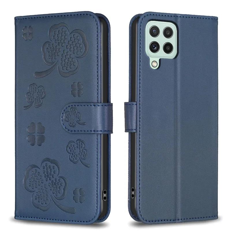 Portfel Etui z Klapką na Telefon Samsung Galaxy A12 Classic Skórzane Etui na Samsung A12 SM-A125F A42 5G A02S Slot na Kartę Tylna Klapka