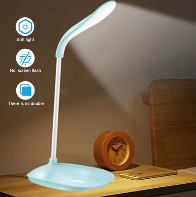 Dimming LED Reading Desk Lamp Portable Desk Lamp USB Charging Table Light Touch Learn Eye Protection Light Room Office Lighting