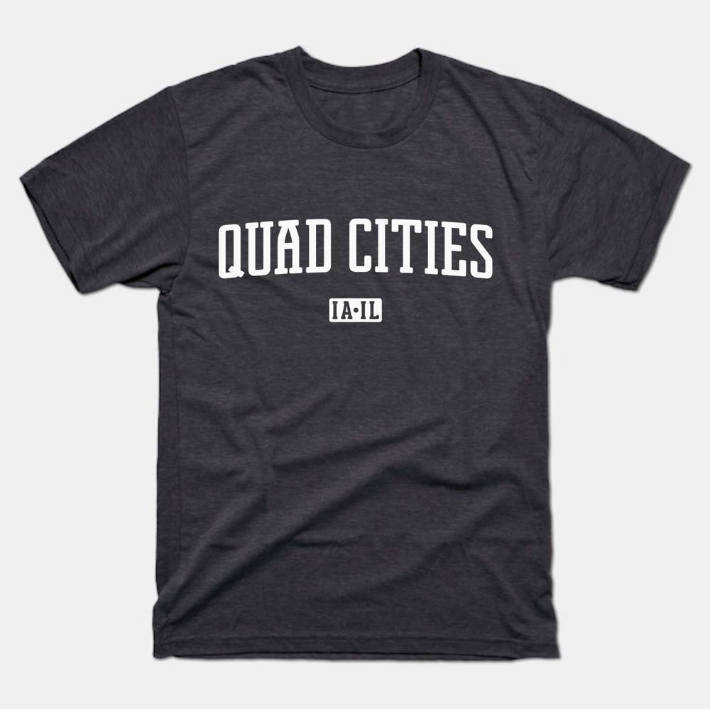 Quad Cities Shirt | Quad Cities T-Shirt | Quad Cities Tee | The Quad, QCA Unisex T-Shirt M