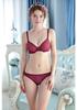 Plus Size European-American French Ultra-Thin Transparent Lingerie Set
