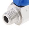 1/4inch NPT Female Male Thread 316 Stainless Steel Mini Ball Valve for Water / Motorcycle Tank, Heavy Duty Ball Valve Shut-off Valve