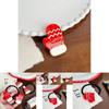 Adorable Handmade Christmas Themed Hair Clips And Ponytail Holders For Stylish Women