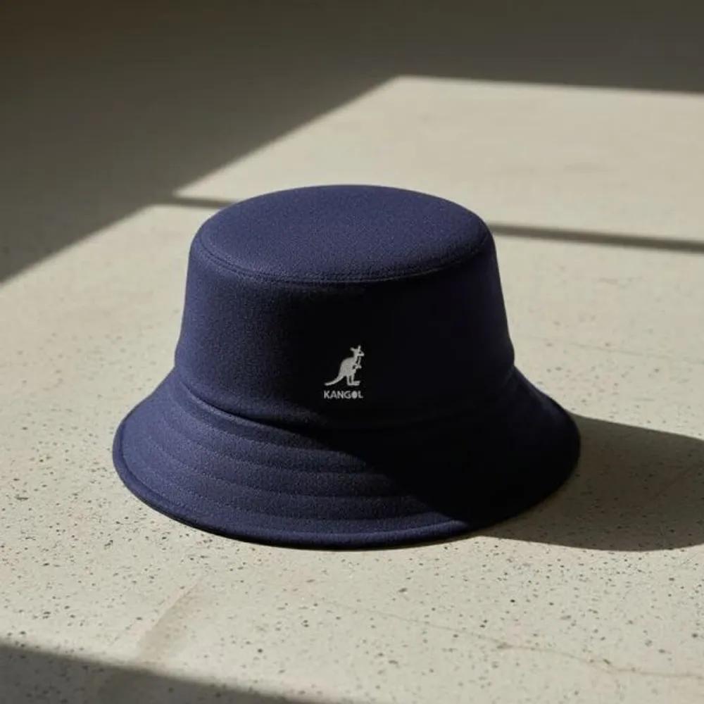 Шерстяная панама KANGOL K3191ST Темно-синяя Осень/Зима Унисекс Navy