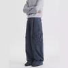 2024 Men's Retro Deconstructed Wide-Leg Overalls - Loose-Fit Casual Spring/Summer Trend