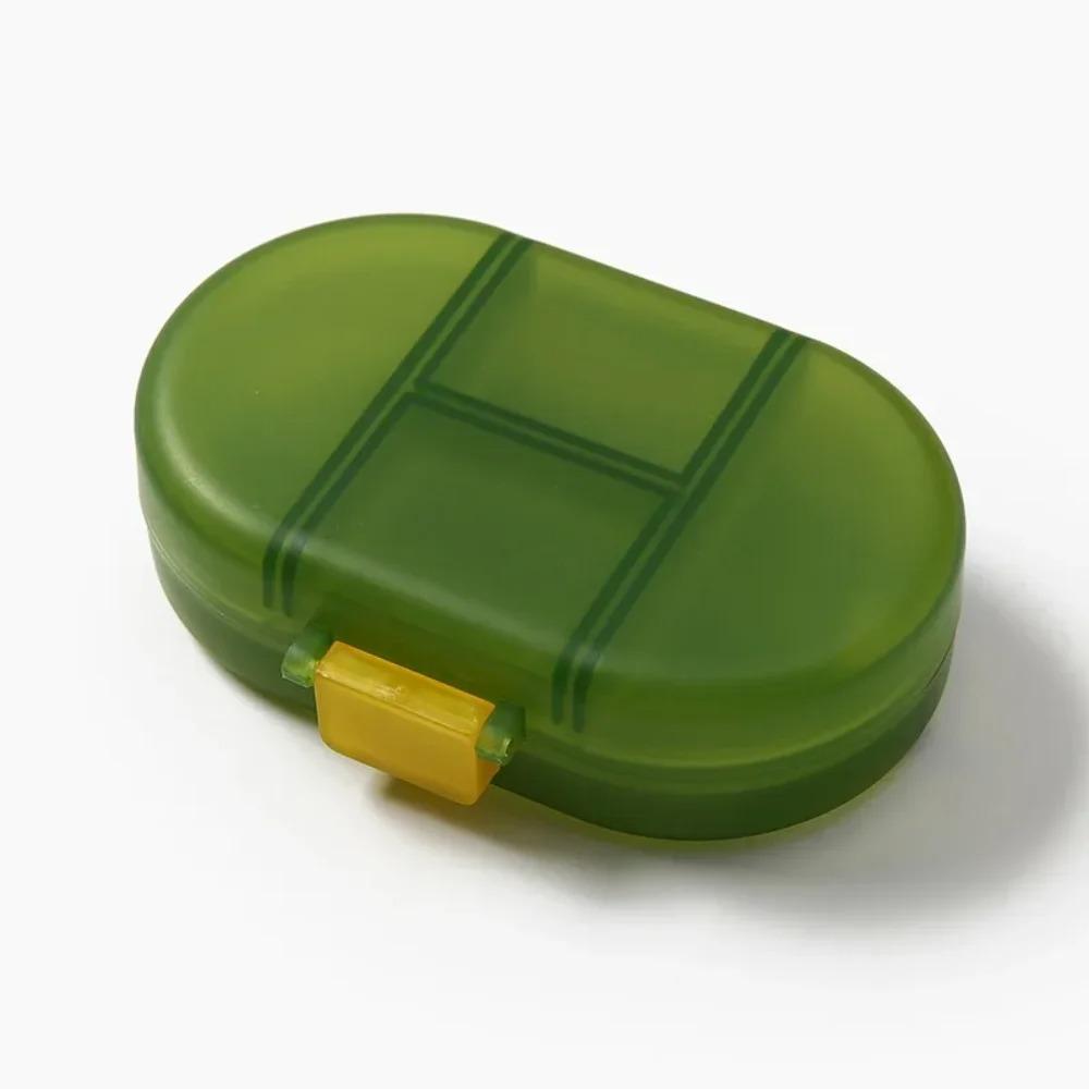 

New Hot 7 Day Weekly Portable Pill Case Travel Daily 8 Grids Box Mini Organizer Storage Container for Vitamin Fish Oils Medicine зелёный